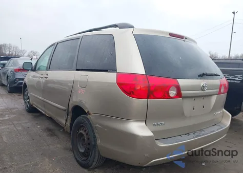 2008 Toyota Sienna Le из США, поврежденный, VIN 5TDZK23C78S109616